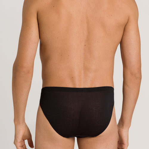 73502 Cotton Sporty Bikini Brief - 199 Black