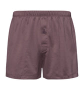 73505 Cotton Sporty Knit Boxer With Button Fly - 2770 Smokey Plum