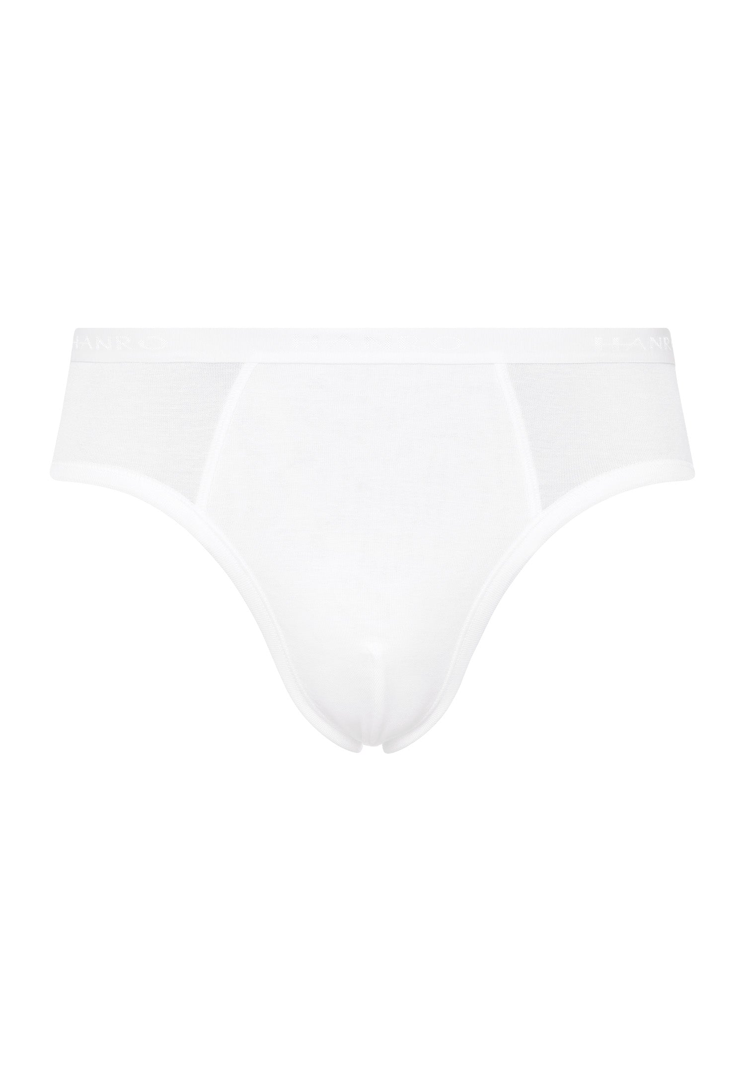 73633 Cotton Pure High Leg Brief - 101 White