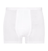 73634 Cotton Pure Boxer Brief With Fly - 101 White