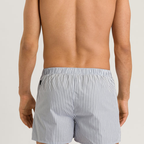 74013 Fancy Woven Boxer - 1249 Light Grey Stripe