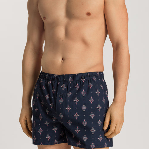 74013 Fancy Woven Boxer - 2195 Dotted Ornament