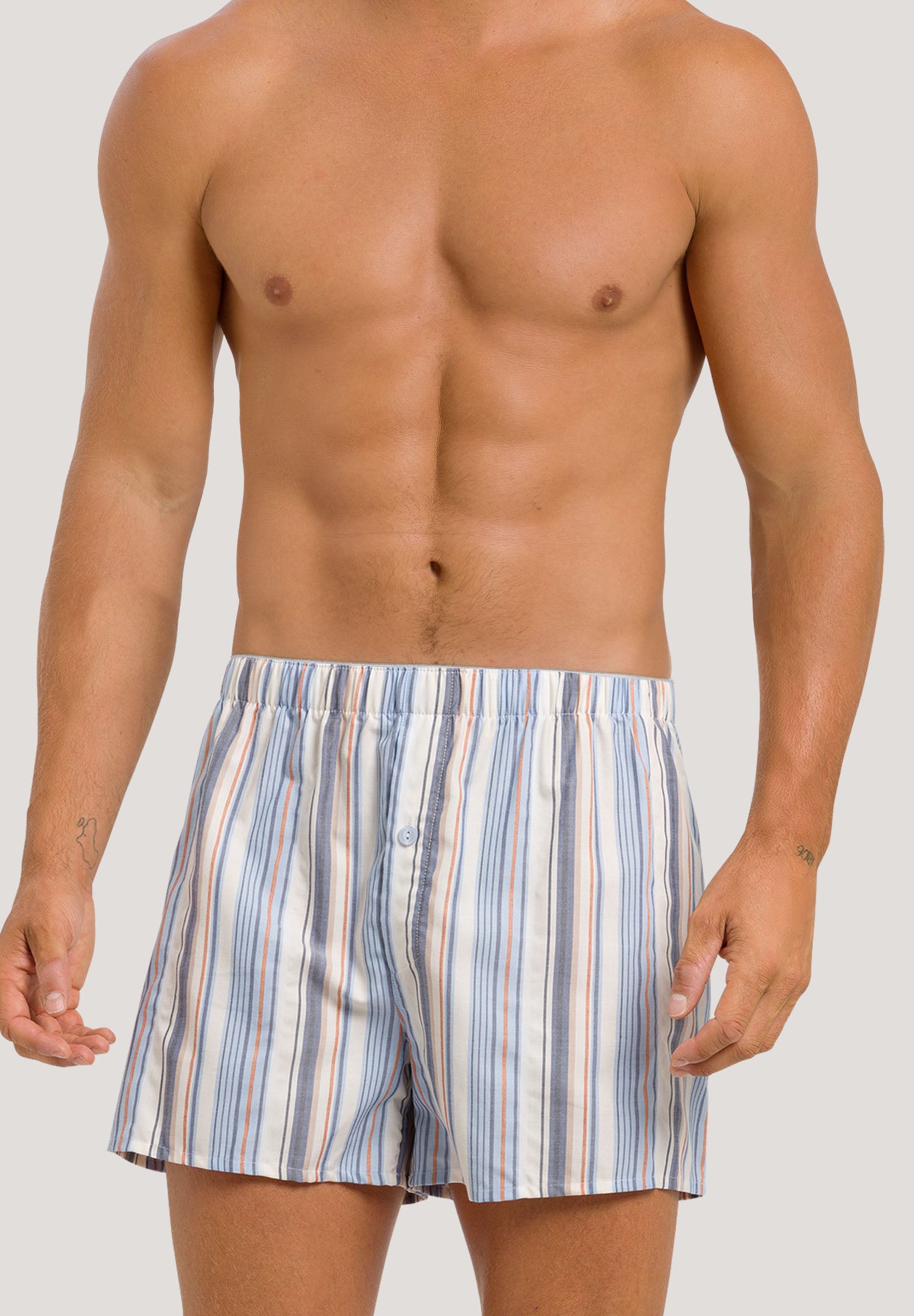 74017 Fancy Woven BOXER - 2875 Canvas Stripe