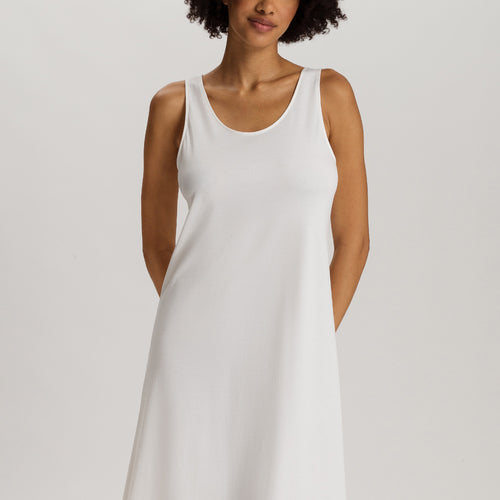 Anouk Cotton Tank Nightgown | Off White 74807-102