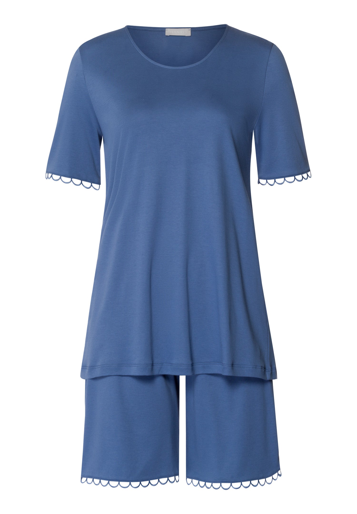 Anouk Cotton Pajama Set | Slate Blue 74810-2642