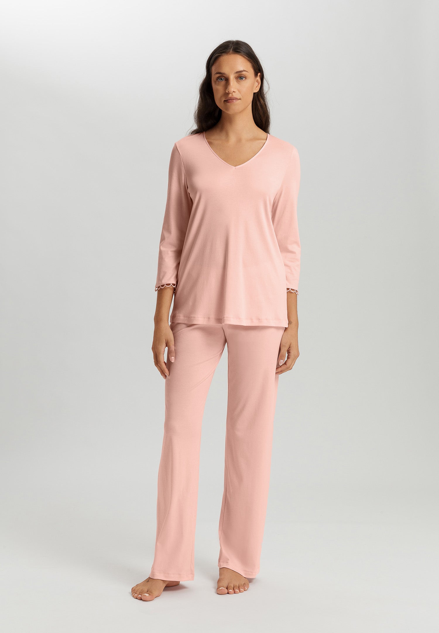 Anouk Cotton Pajama Set | Pink Blaze 74811-2340