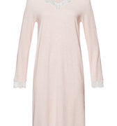 74832 Natural Elegance Long Sleeve Nightgown 100cm - 2899 Rose Melange