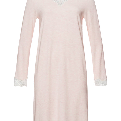 74832 Natural Elegance Long Sleeve Nightgown 100cm - 2899 Rose Melange