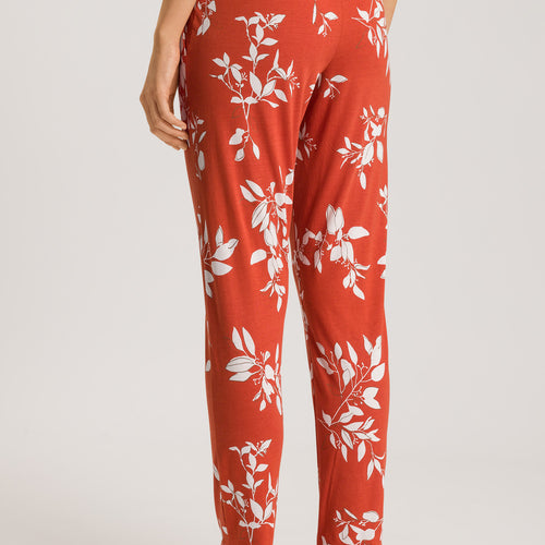 74845 Sleep And Lounge Pants - 2159 Tangerine Flowers