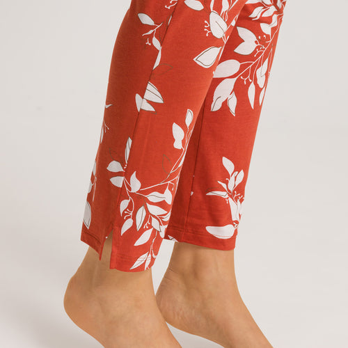 74845 Sleep And Lounge Pants - 2159 Tangerine Flowers