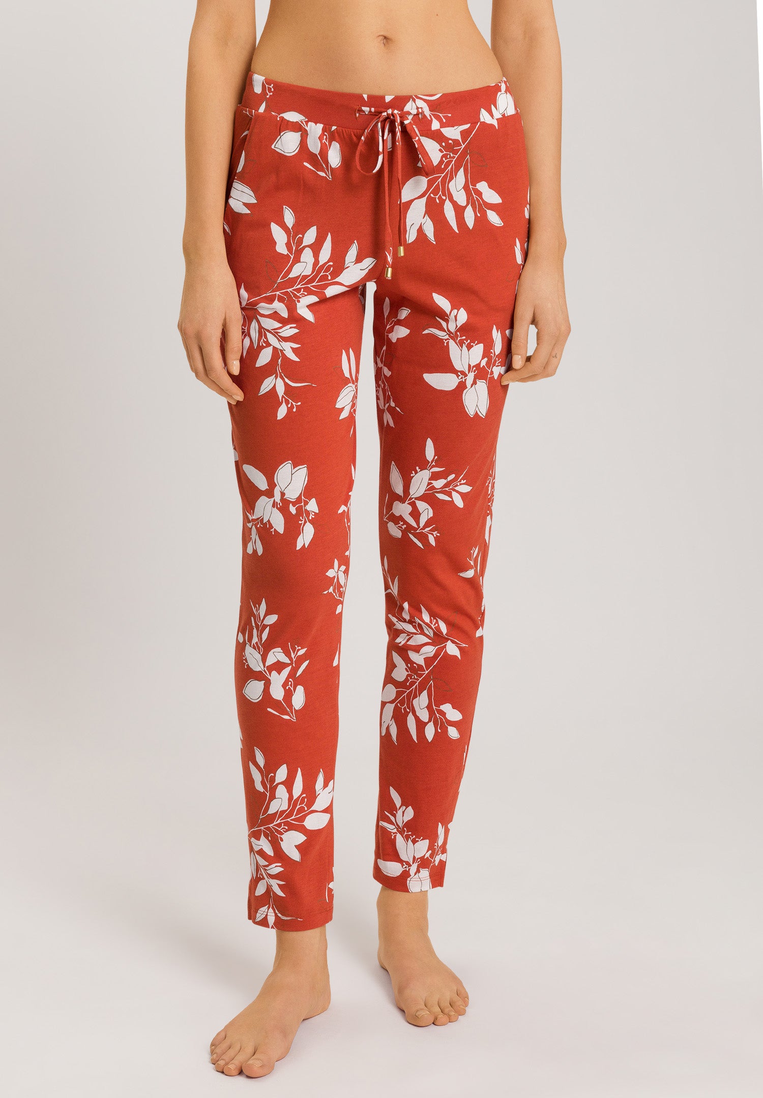 74845 Sleep And Lounge Pants - 2159 Tangerine Flowers