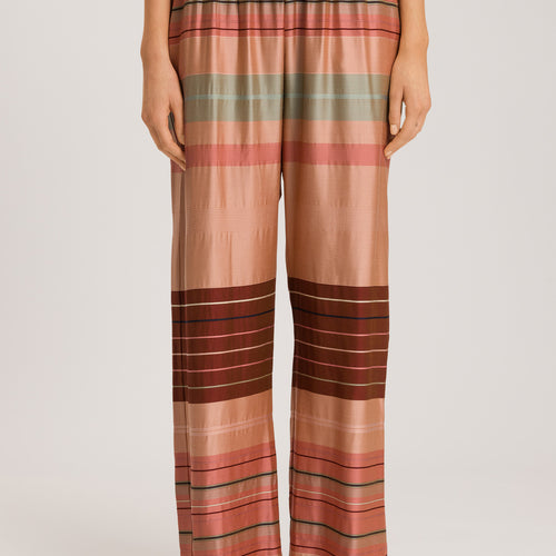 74859 Hannah Pants - 2166 Earth Tanned Stripe