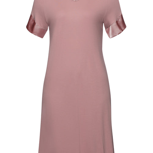 74874 Virginia Short Sleeve Nightgown 100cm - 2312 Woodrose