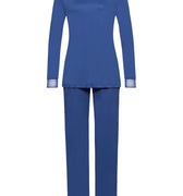 74879 Sophie Long Sleeve Pajama Set - 2546 Blue Horizon