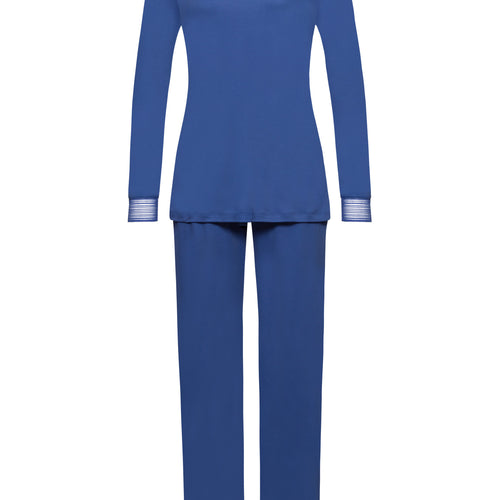 74879 Sophie Long Sleeve Pajama Set - 2546 Blue Horizon