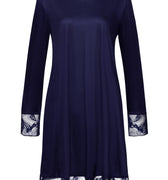 74885 Eva Long Sleeve Nightgown 95cm - 2621 Evening Blue