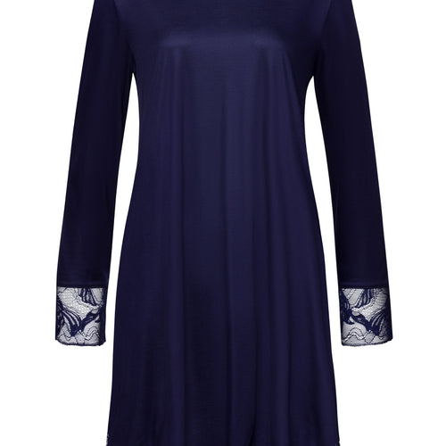 74885 Eva Long Sleeve Nightgown 95cm - 2621 Evening Blue