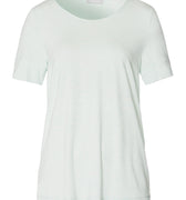 Natural Elegance Flowy Round Neck Top | Vapor Melange 74902-3011