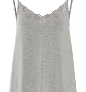 74904 SPAGHETTI CAMI - 958 Grey Melange