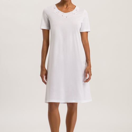 74909 S/SLV NIGHTGOWN - 101 White