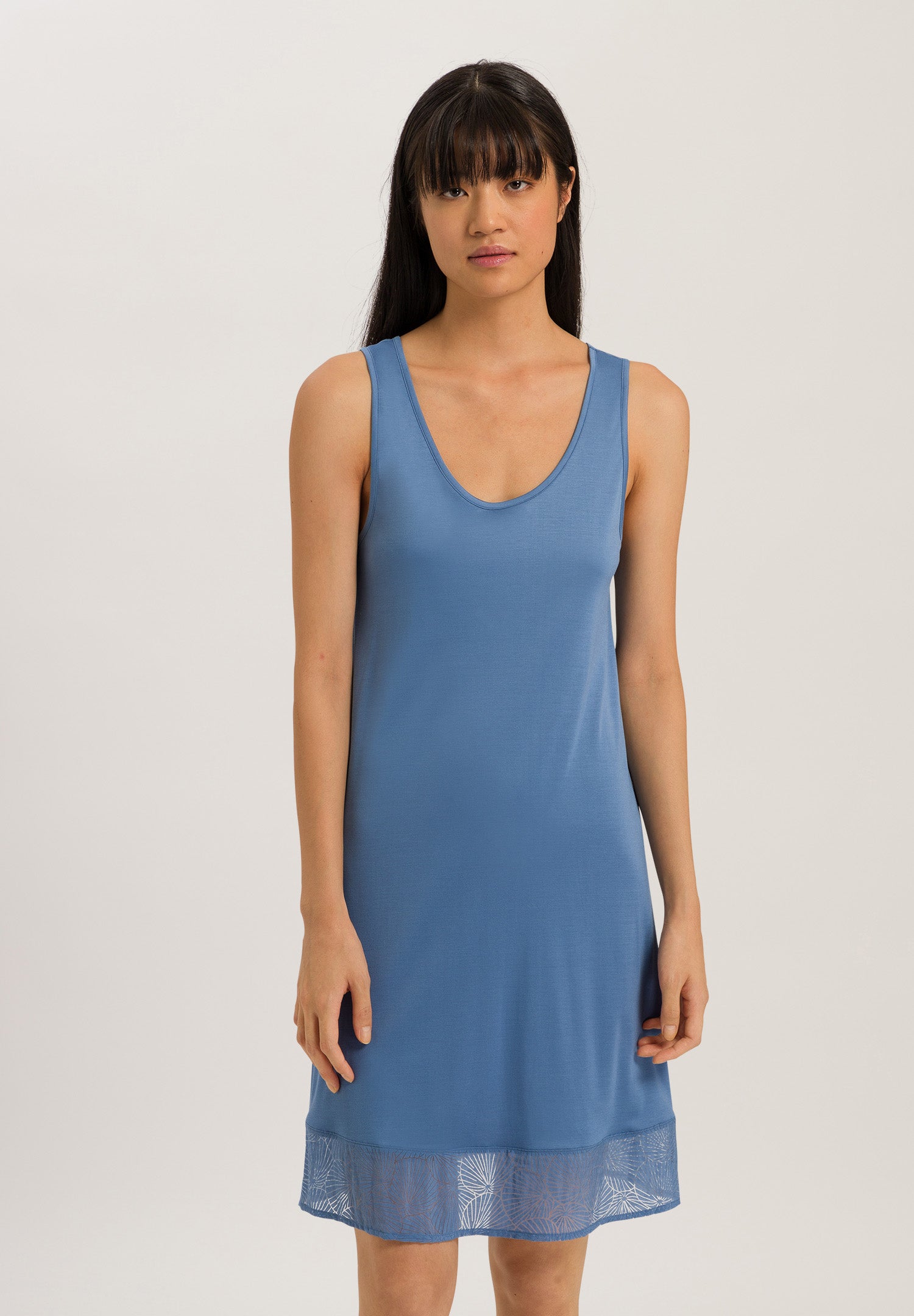 74916 TANK GOWN - 2515 Dusty Blue