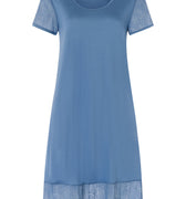 74917 S/SLV NIGHTGOWN - 2515 Dusty Blue