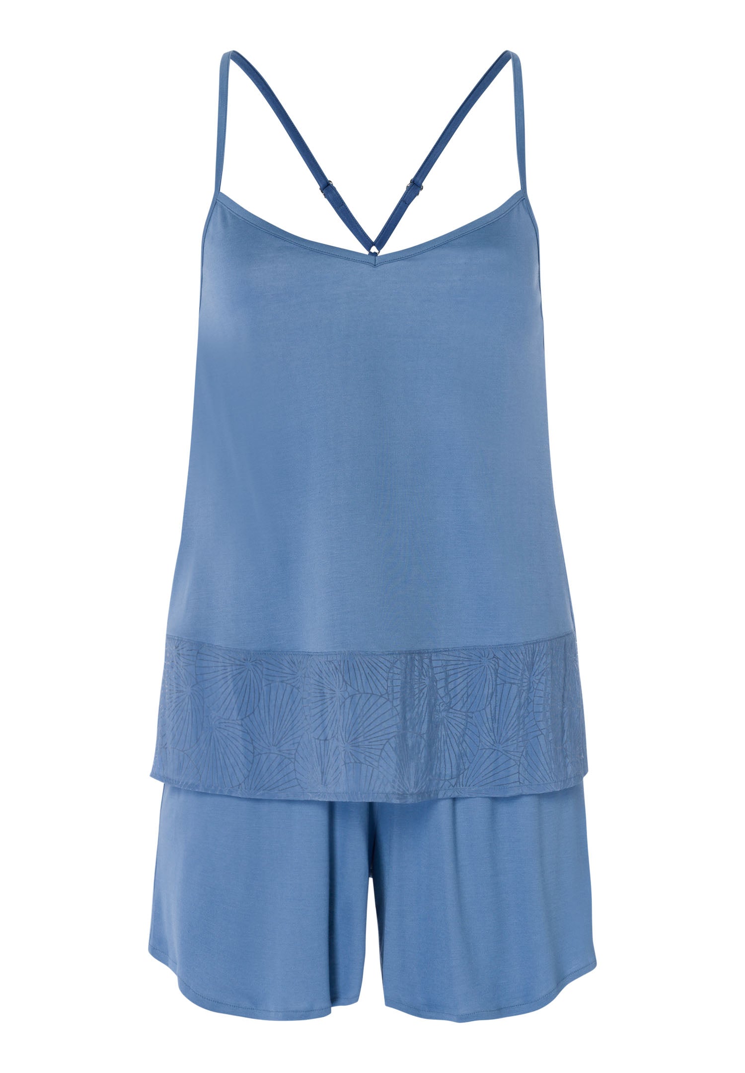 74918 SHORT PAJAMA - 2515 Dusty Blue