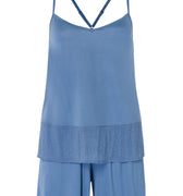 74918 SHORT PAJAMA - 2515 Dusty Blue