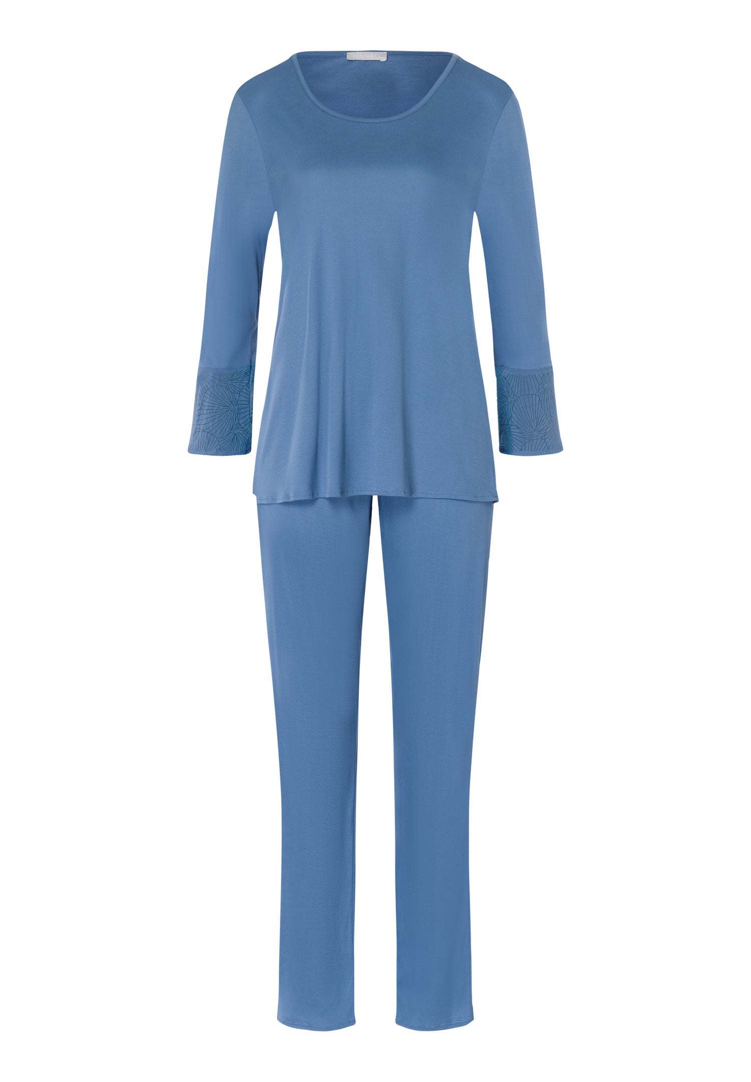 74919 3/4 SLV PAJAMA - 2515 Dusty Blue