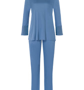 74919 3/4 SLV PAJAMA - 2515 Dusty Blue