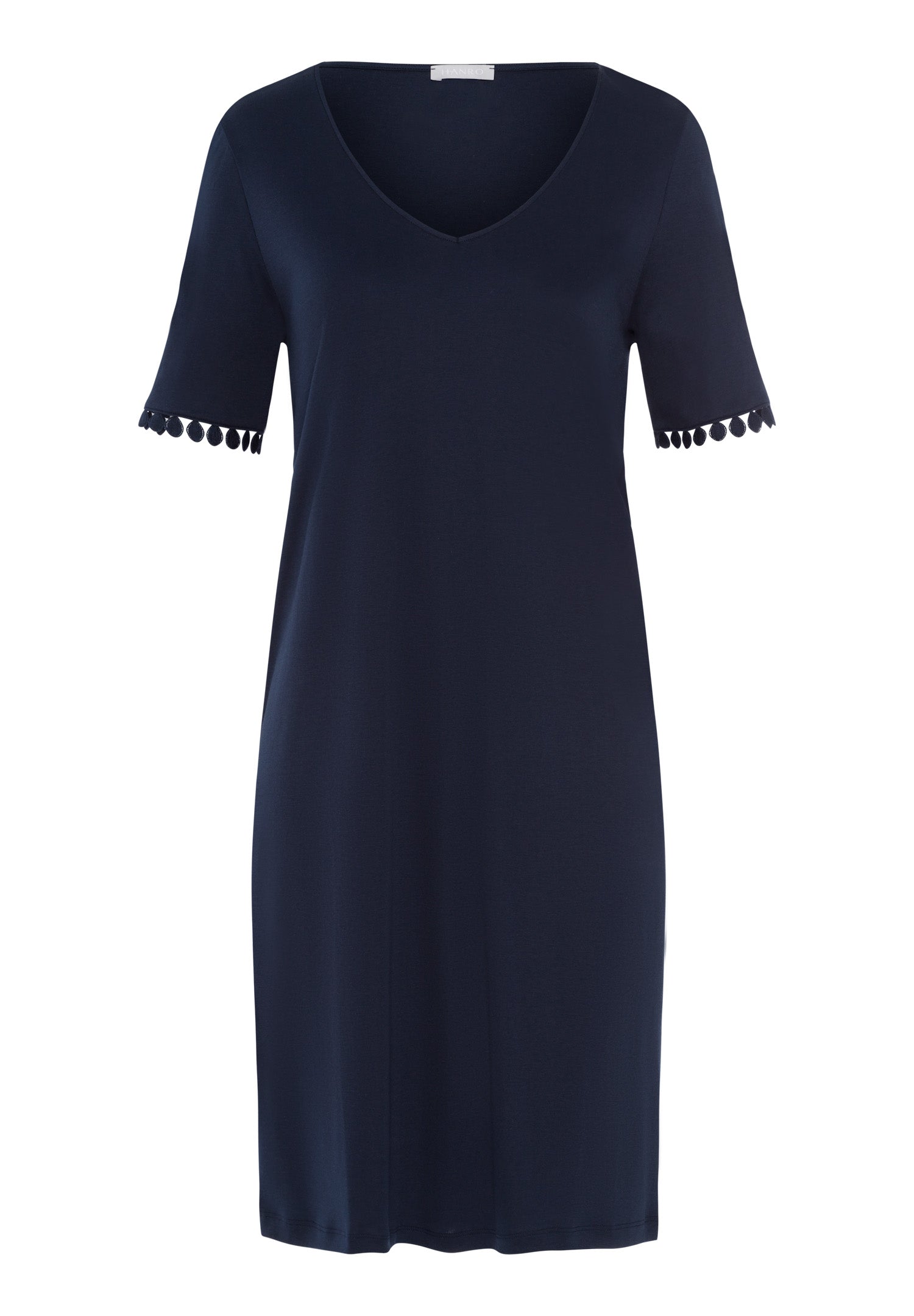 74932 S/SLV NIGHTGOWN - 1610 Deep Navy