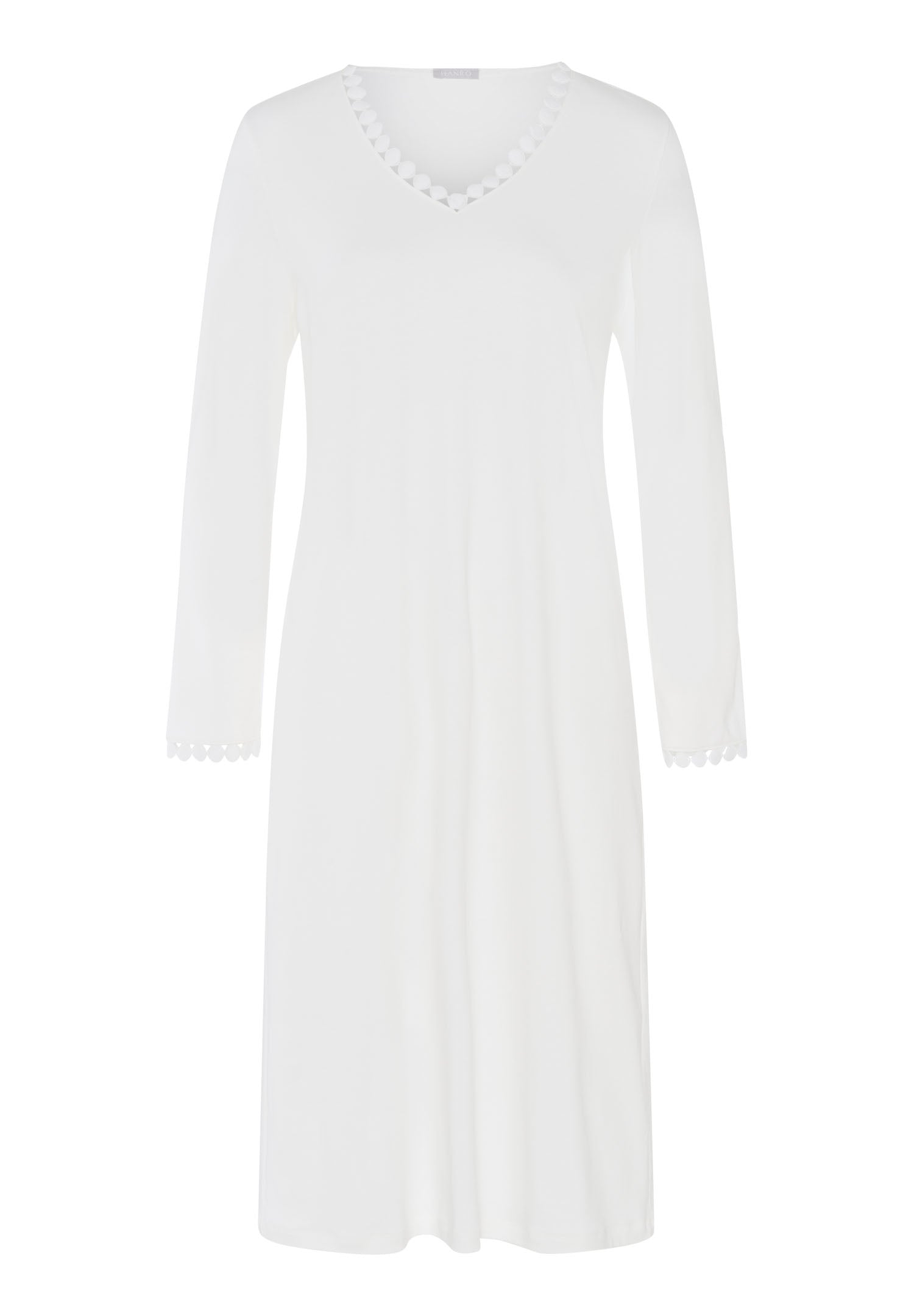 74933 L/SLV NIGHTGOWN - 102 Off White