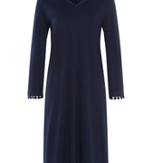 74933 L/SLV NIGHTGOWN - 1610 Deep Navy