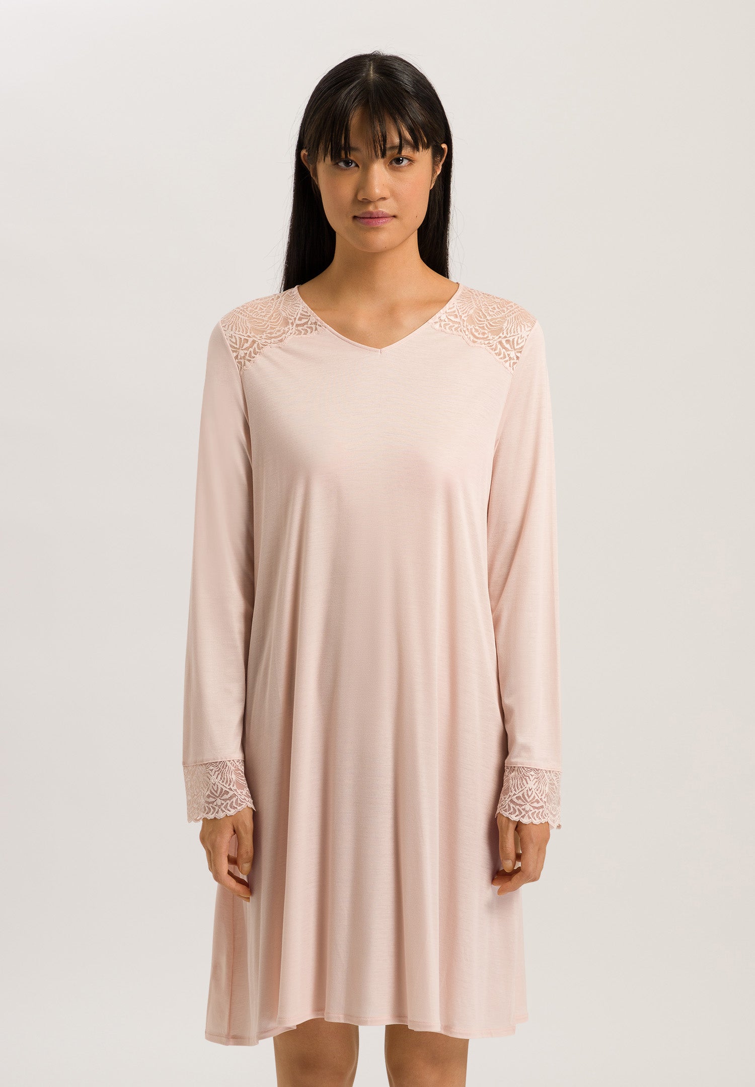 74938 L/SLV NIGHTGOWN - 2311 Peach Whip