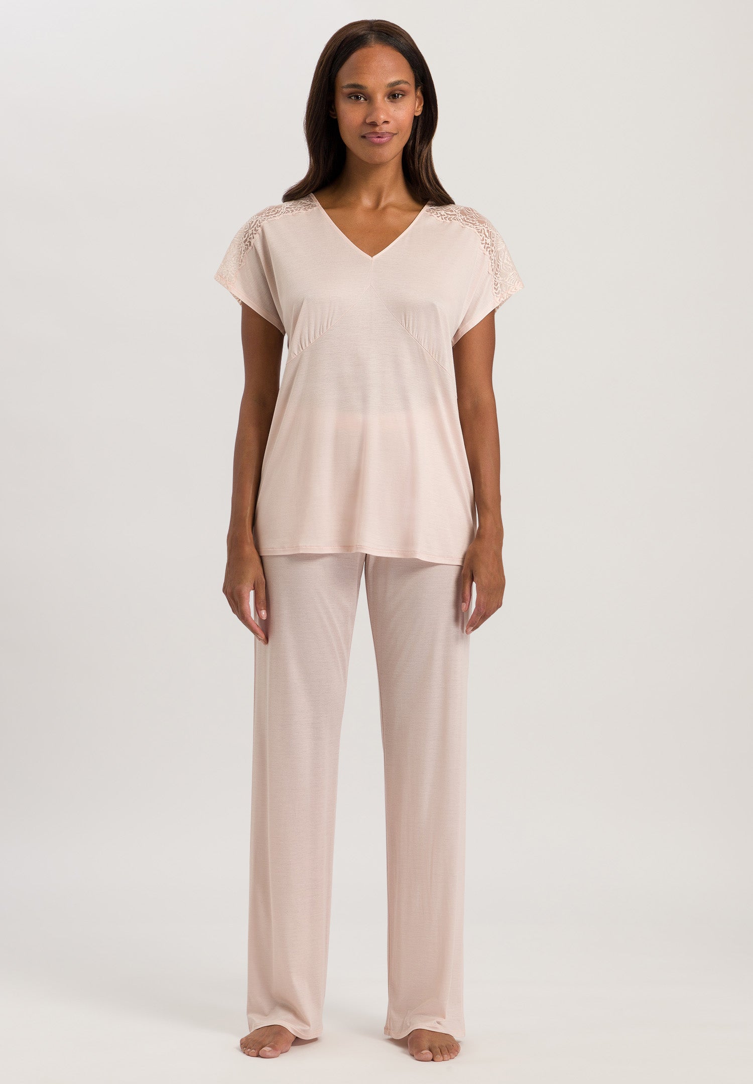 74940 S/SLV PAJAMA - 2311 Peach Whip