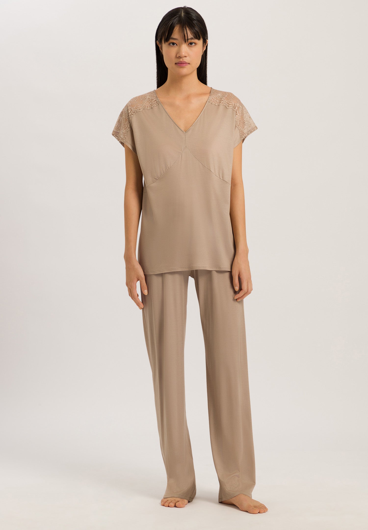 74940 S/SLV PAJAMA - 2828 Deep Taupe