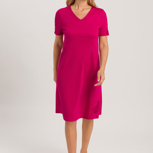 74943 S/Slv Nightgown - 2462 Fuchsia