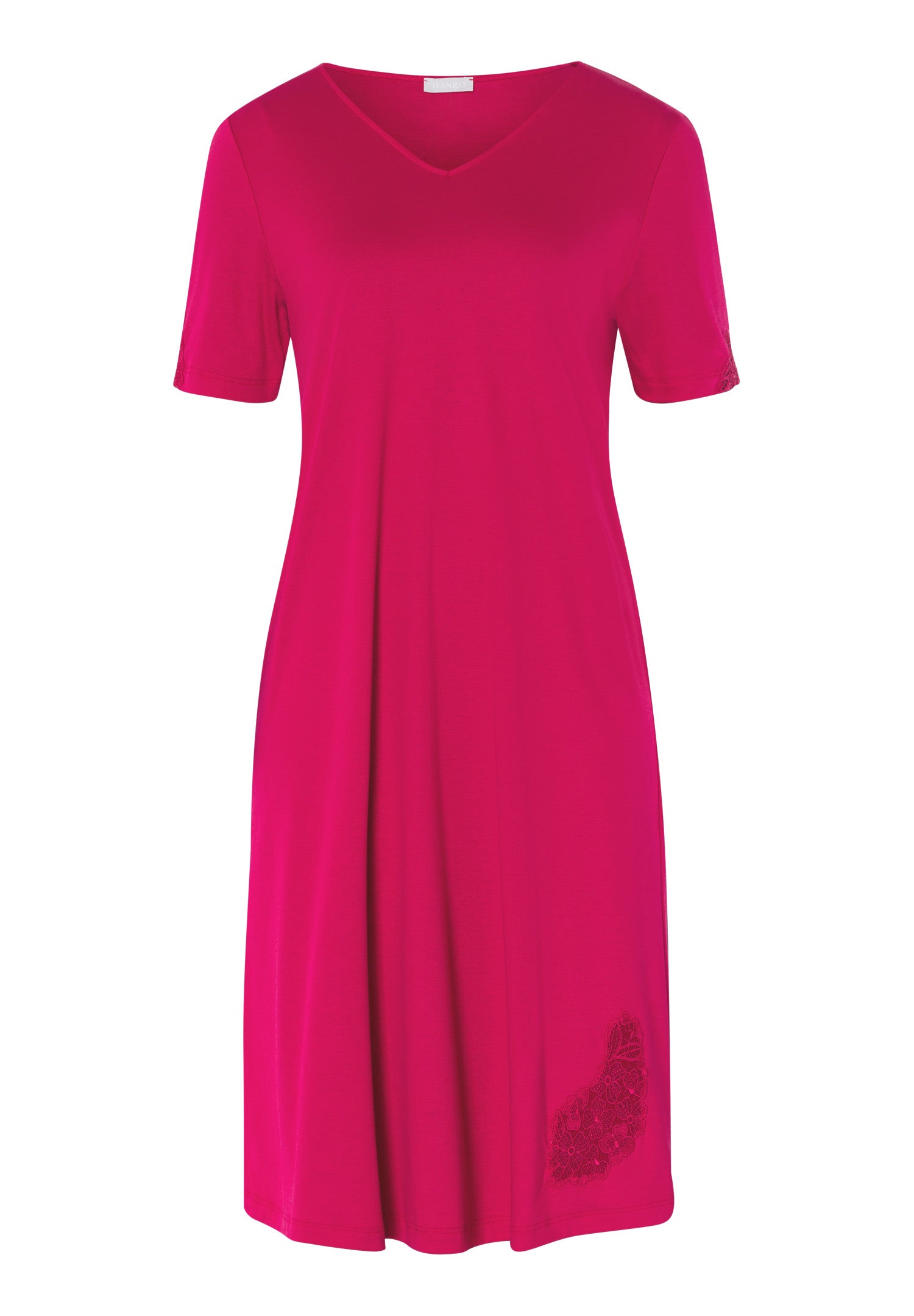 74943 S/Slv Nightgown - 2462 Fuchsia