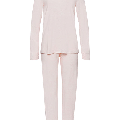 74951 Natural Elegance Long Sleeve Pajama Set - 2899 Rose Melange