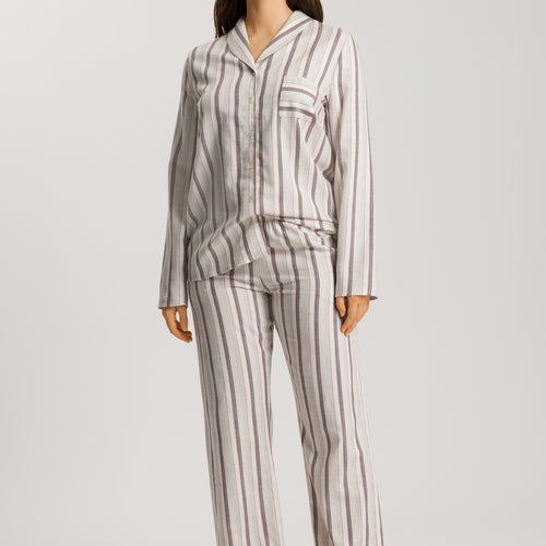 74967 Loungy Nights Long Sleeve Shirt - 2165 Meraki Stripe