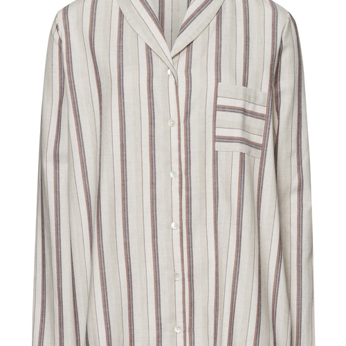 74967 Loungy Nights Long Sleeve Shirt - 2165 Meraki Stripe