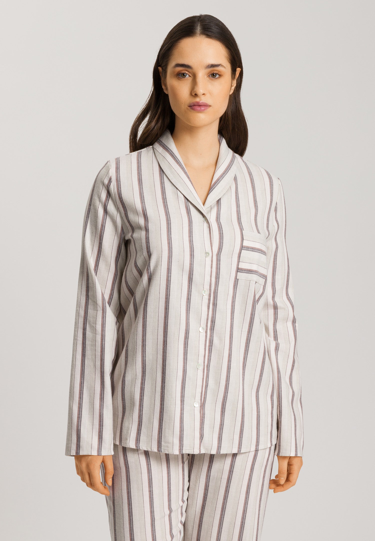 74967 Loungy Nights Long Sleeve Shirt - 2165 Meraki Stripe