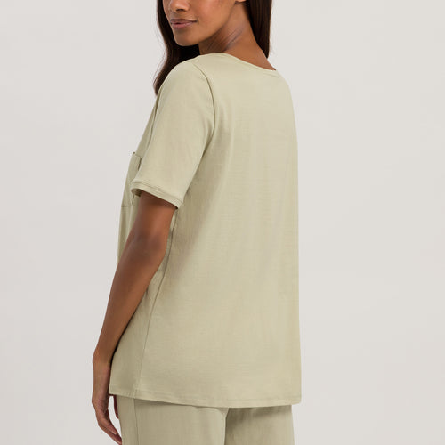 74968 S/Slv Short Pajama - 2720 Moss Green