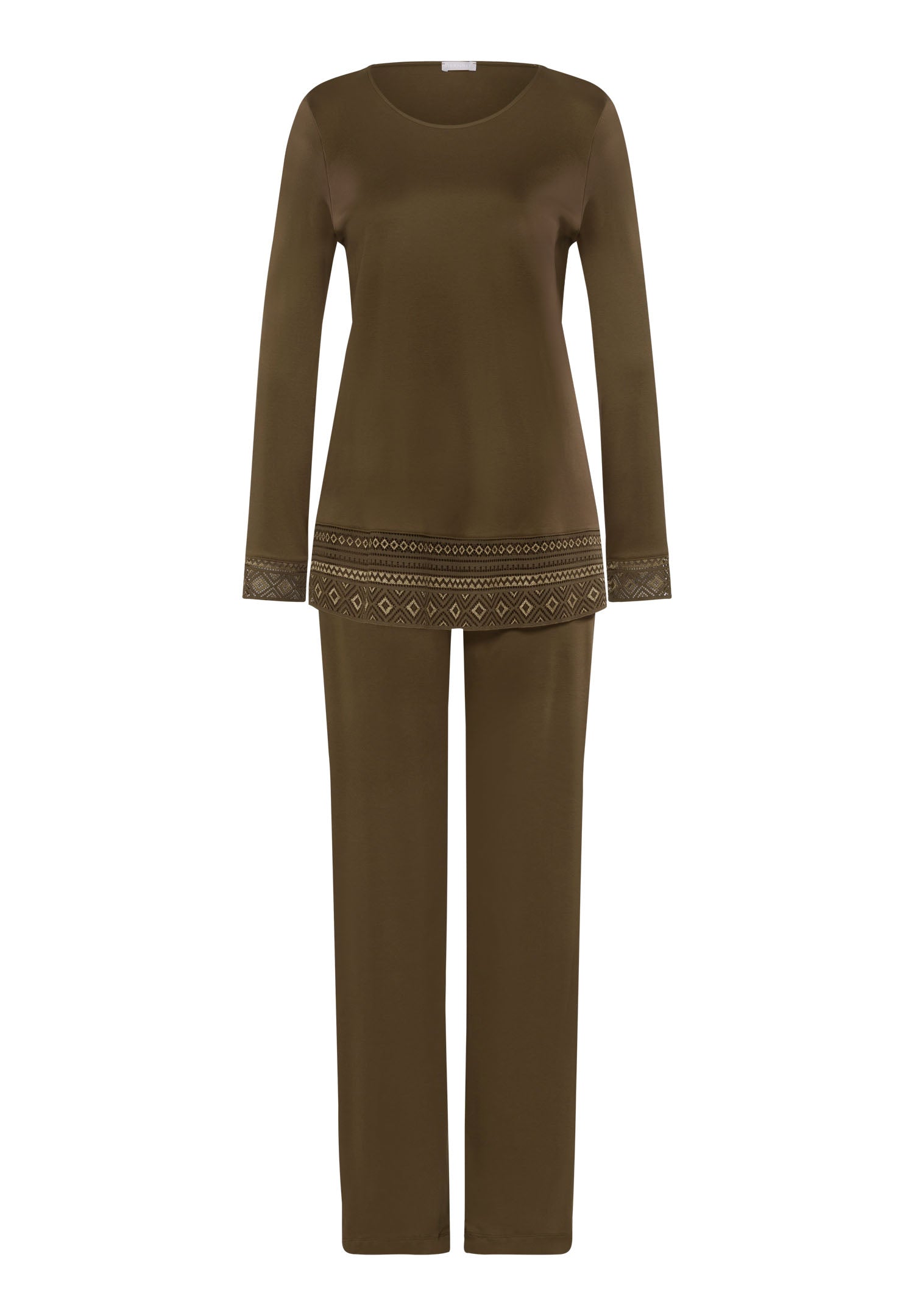 74982 Jona L/Slv Pajama - 1775 Olive