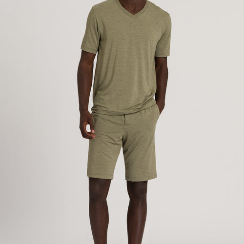 75039 Casuals Shorts - 2361 Moss Melange