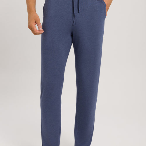 75040 Casuals Long Pants - 2898 Slate Blue Melange