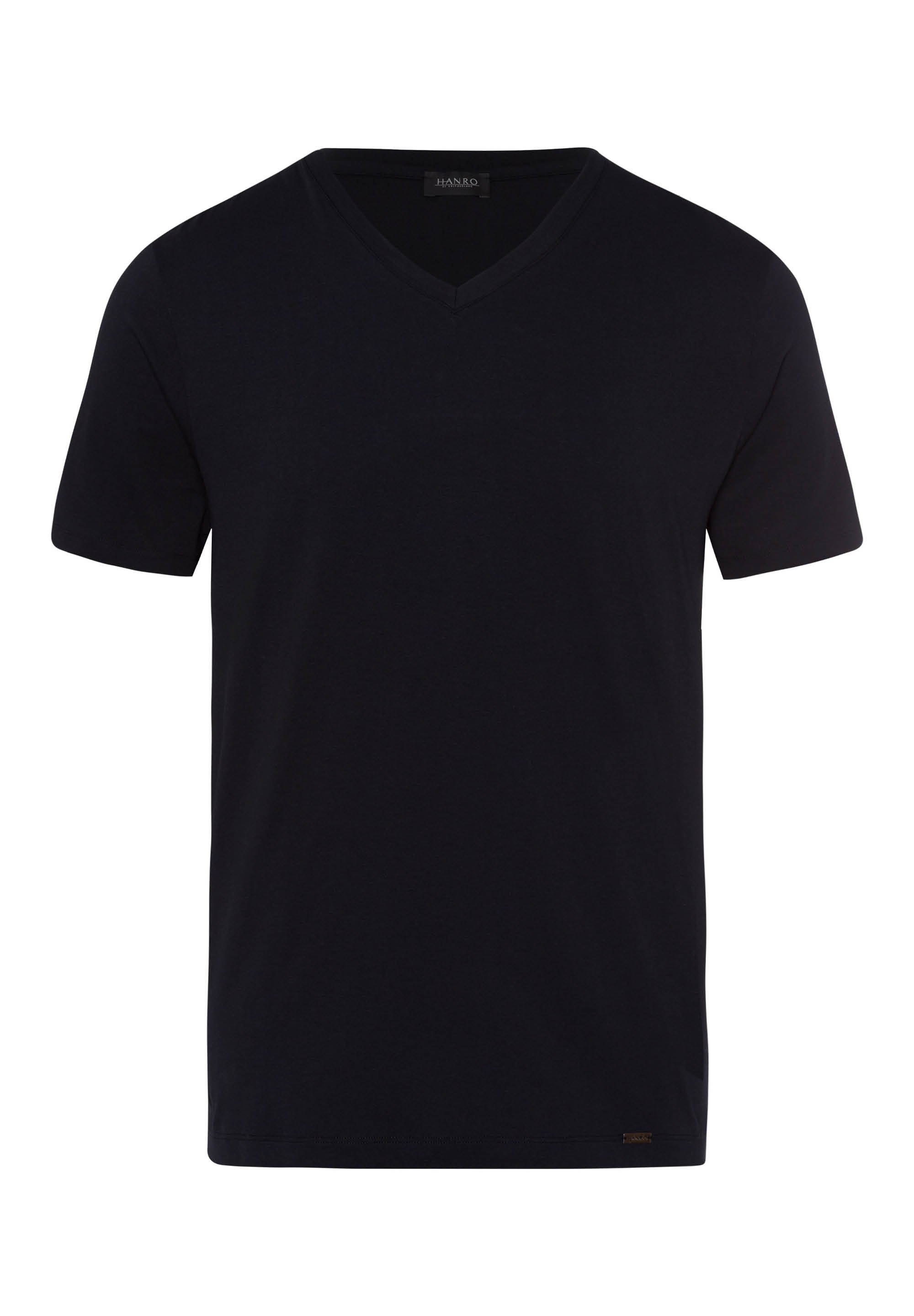 75051 Living Shirts Short Sleeve V-Neck Shirt - 019 Black