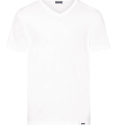 75051 Living Shirts Short Sleeve V-Neck Shirt - 101 White