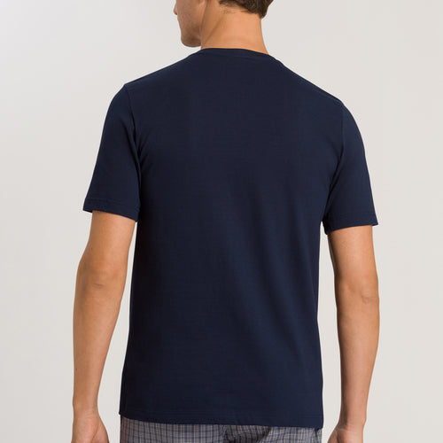 75051 Living Shirts Short Sleeve V-Neck Shirt - 1610 Deep Navy