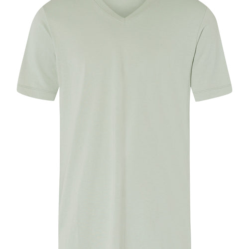 75051 Living Shirts Short Sleeve V-Neck Shirt - 2168 Mineral Green